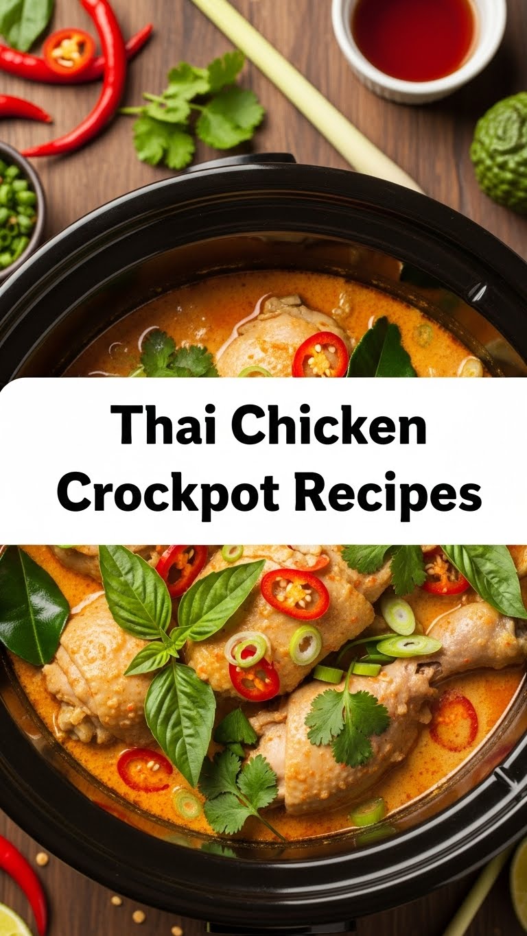 Thai Chicken Crockpot Recipes