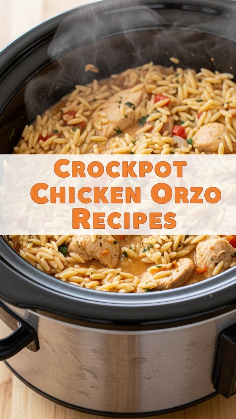 Crockpot Chicken Orzo Recipes