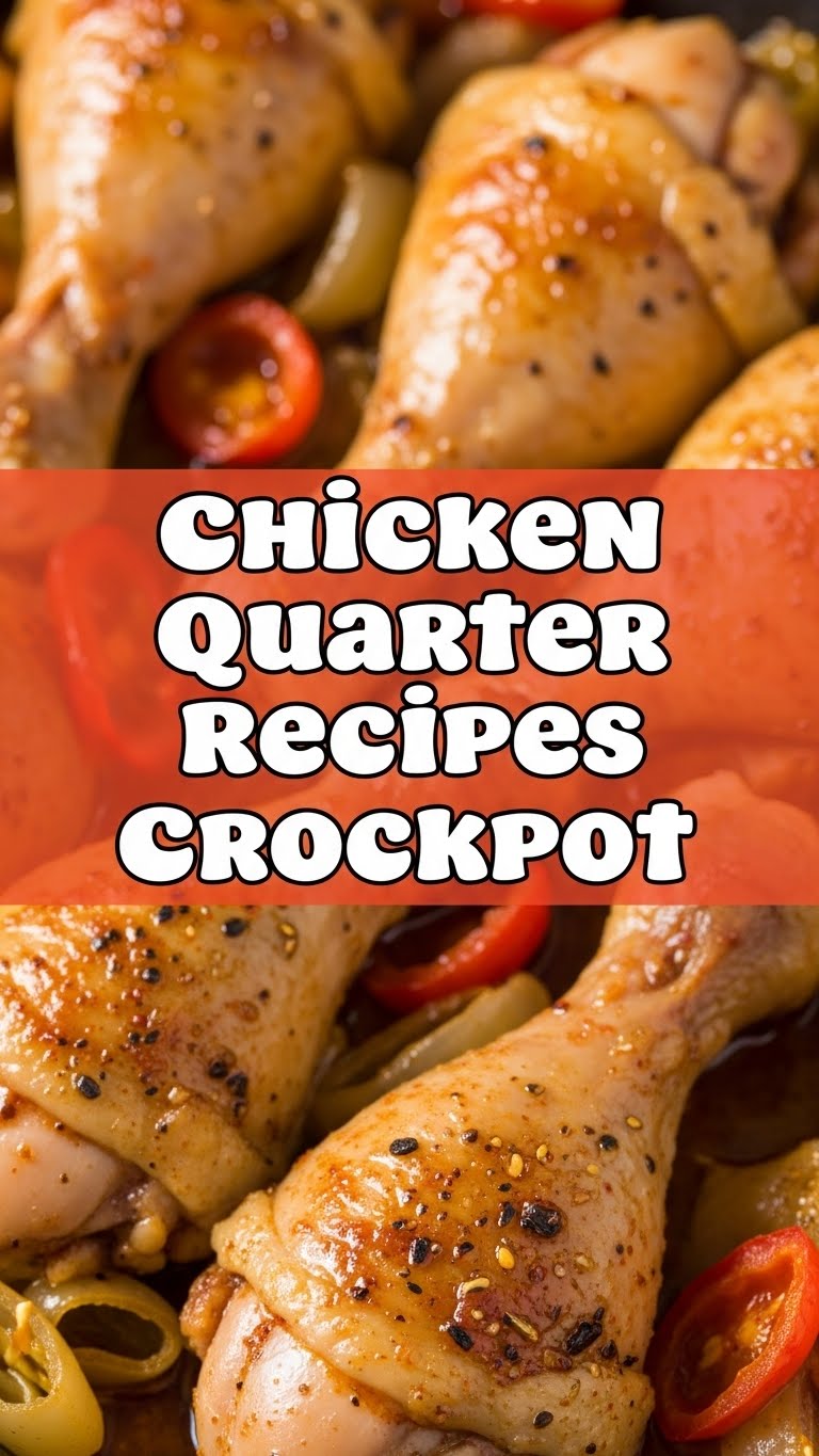 Chicken Quarter Recipes Crockpot