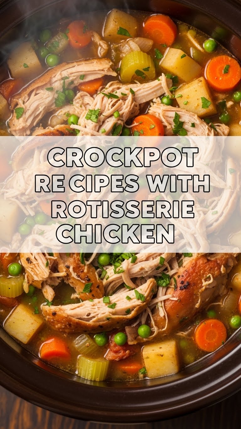 Crockpot Recipes With Rotisserie Chicken
