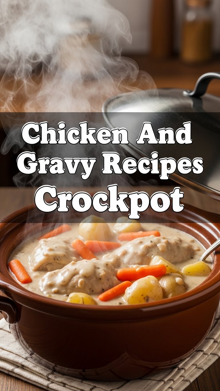 Chicken And Gravy Recipes Crockpot