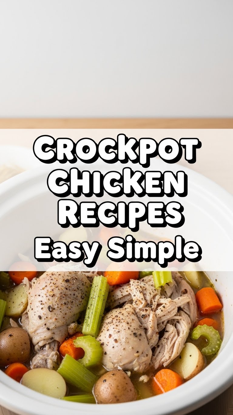 Crockpot Chicken Recipes Easy Simple