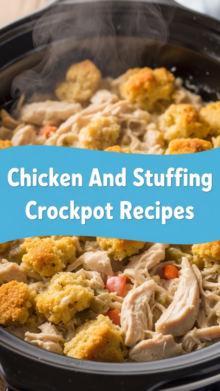 Chicken And Stuffing Crockpot Recipes