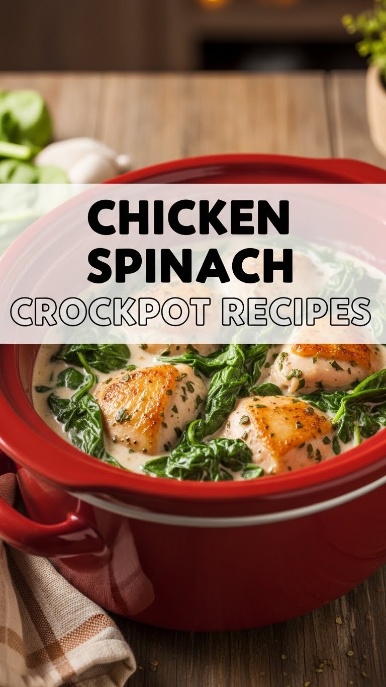Chicken Spinach Crockpot Recipes