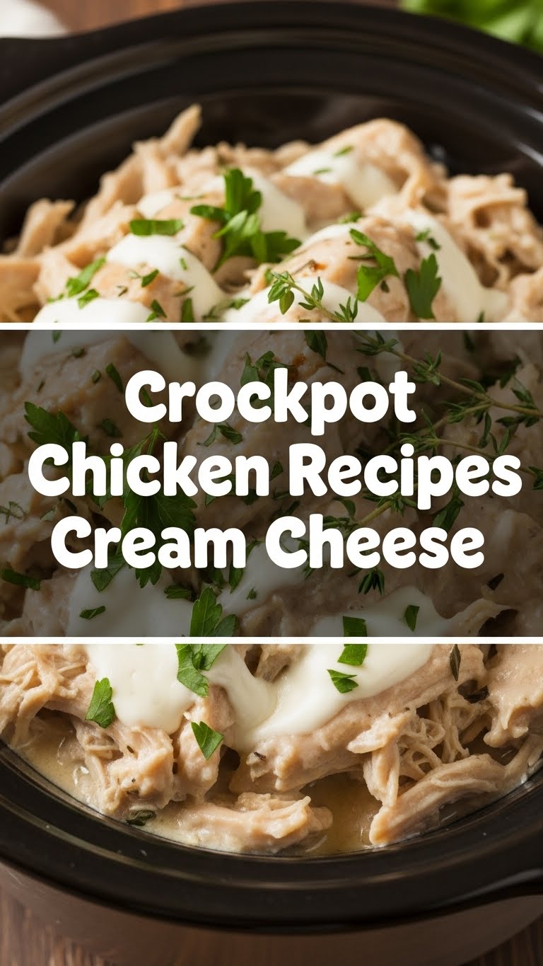 Crockpot Chicken Recipes Cream Cheese