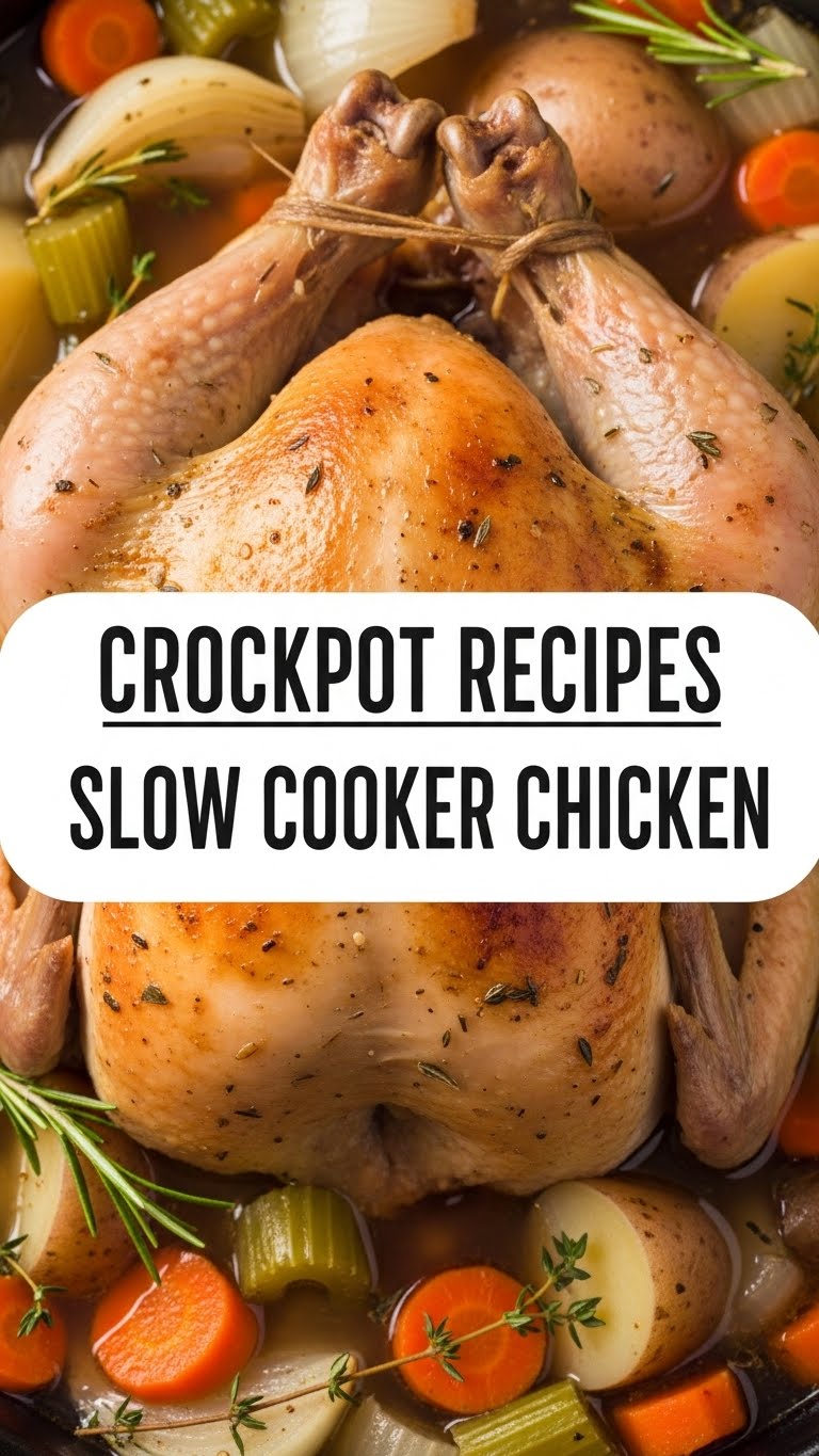 Crockpot Recipes Slow Cooker Chicken