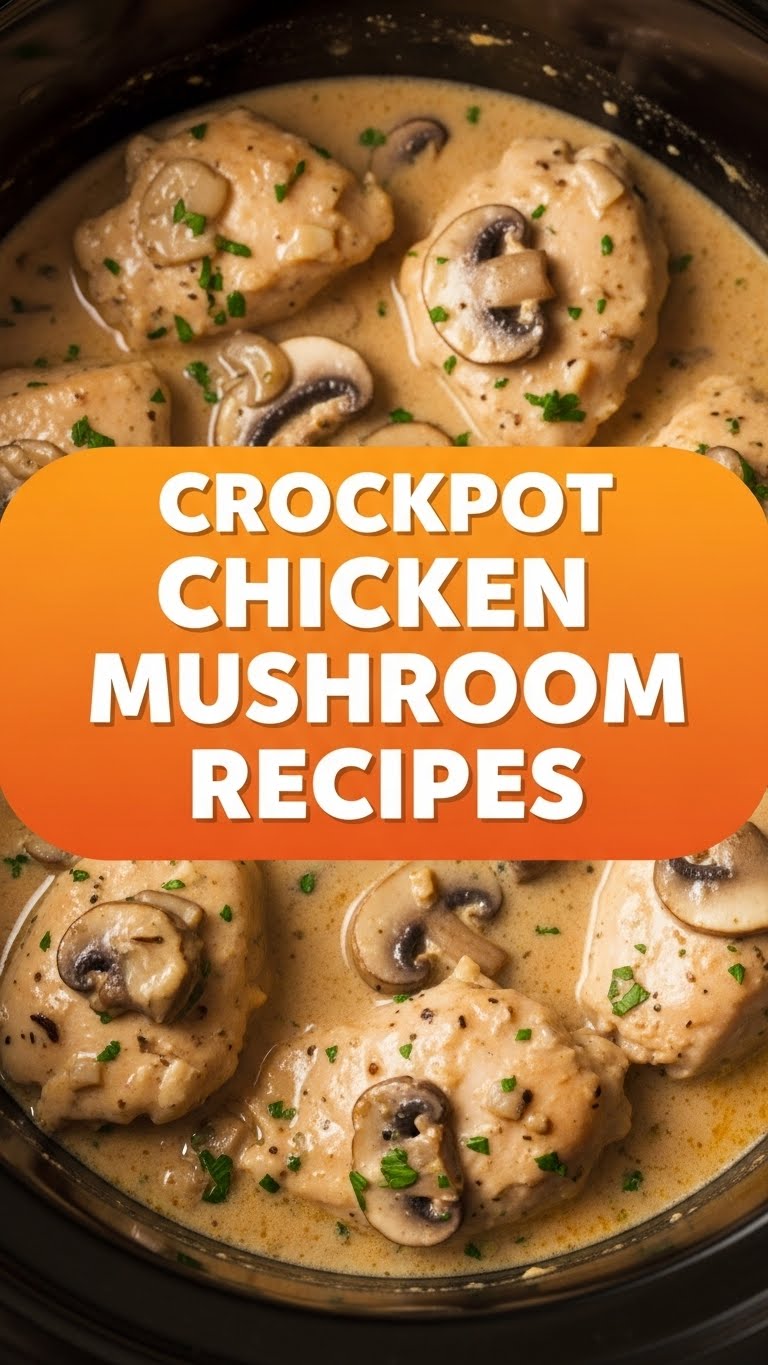 Crockpot Chicken Mushroom Recipes