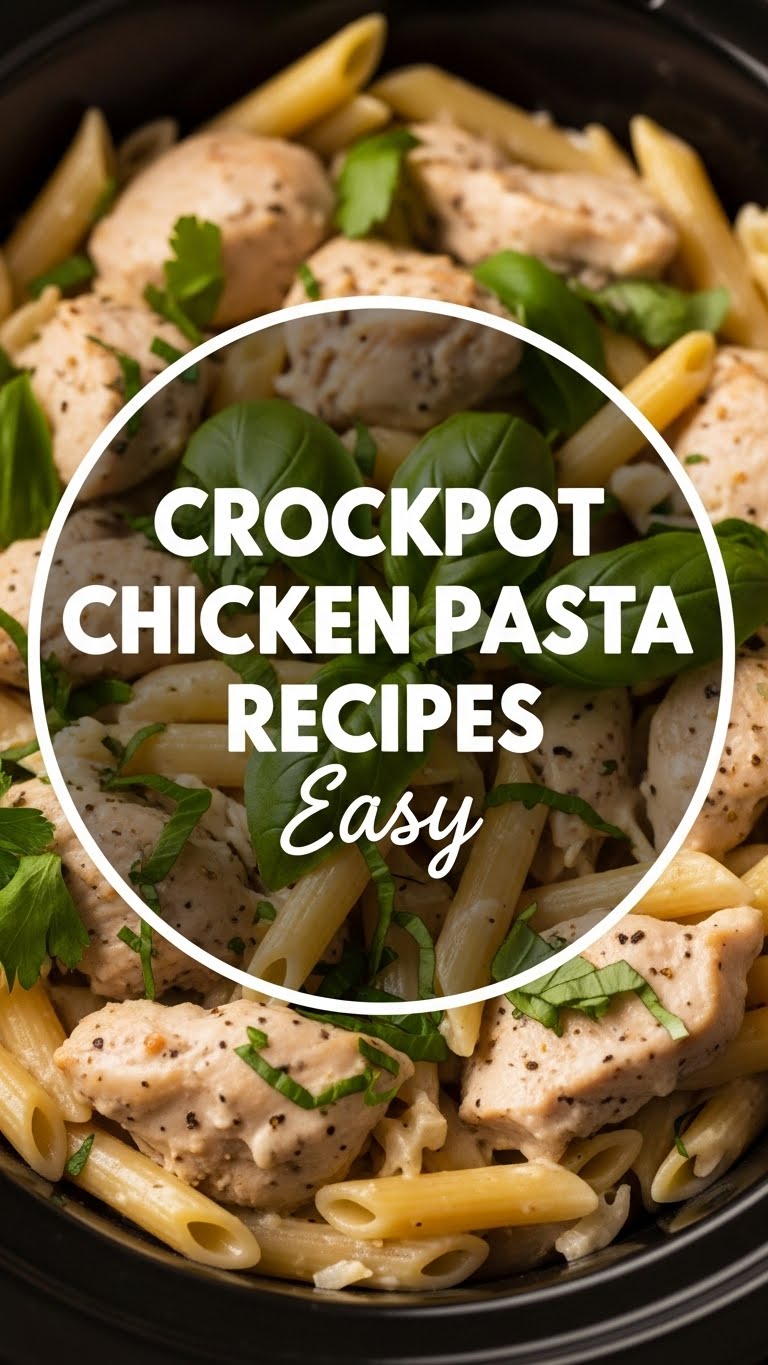 Crockpot Chicken Pasta Recipes Easy