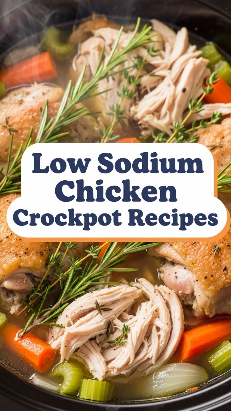 Low Sodium Chicken Crockpot Recipes