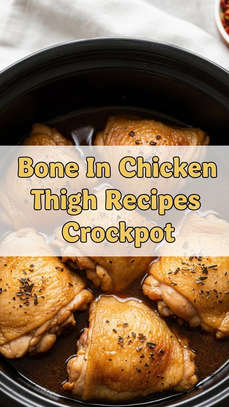 Bone In Chicken Thigh Recipes Crockpot