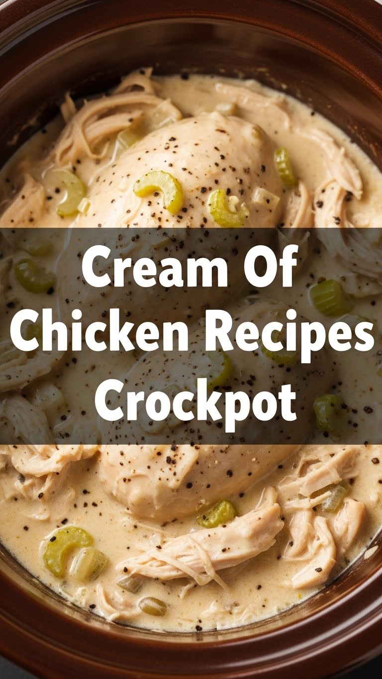 Cream Of Chicken Recipes Crockpot
