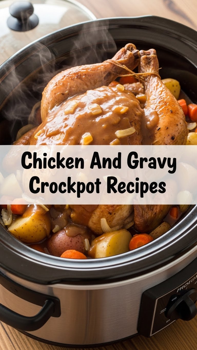 Chicken And Gravy Crockpot Recipes