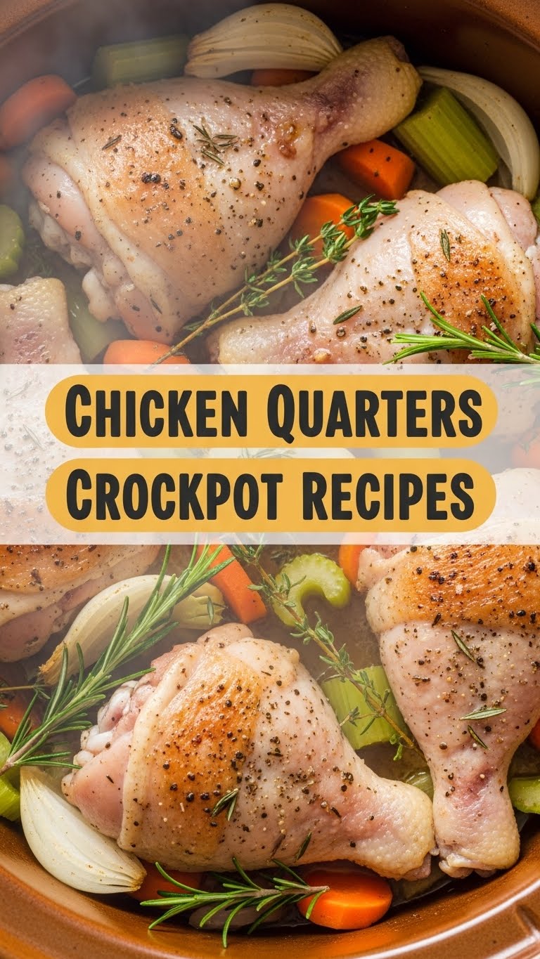 Chicken Quarters Crockpot Recipes