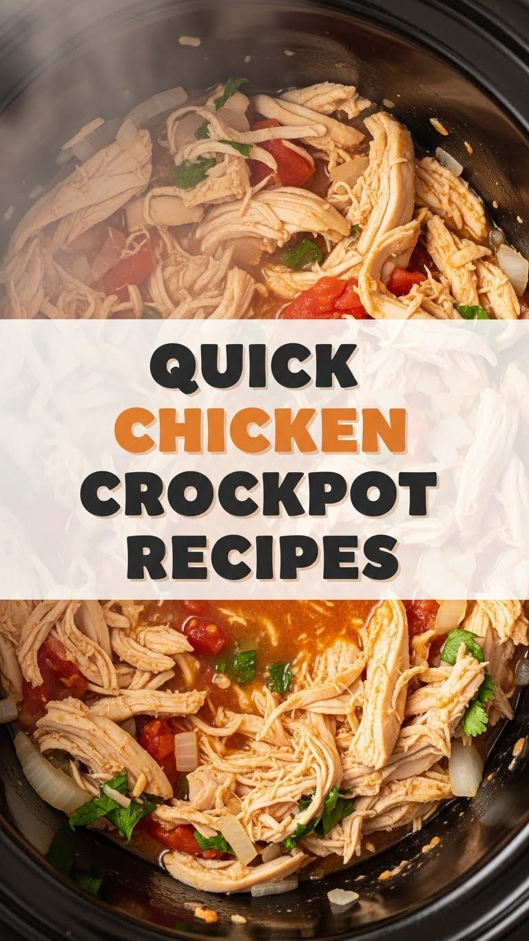 Quick Chicken Crockpot Recipes