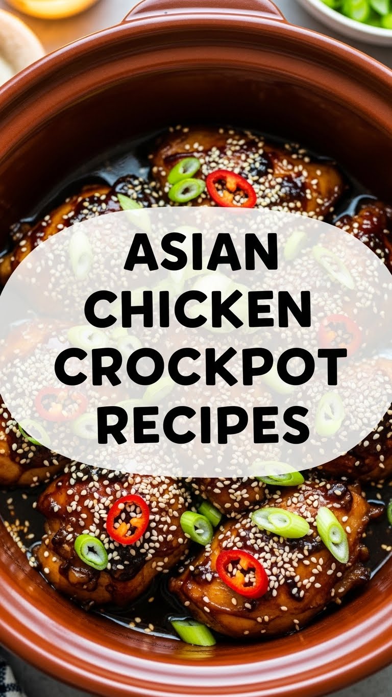 Asian Chicken Crockpot Recipes
