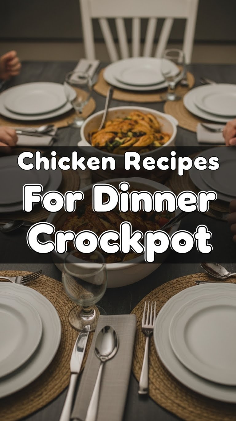 Chicken Recipes For Dinner Crockpot