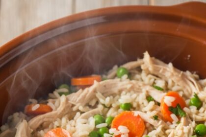 Chicken And Rice Crockpot Recipes Easy