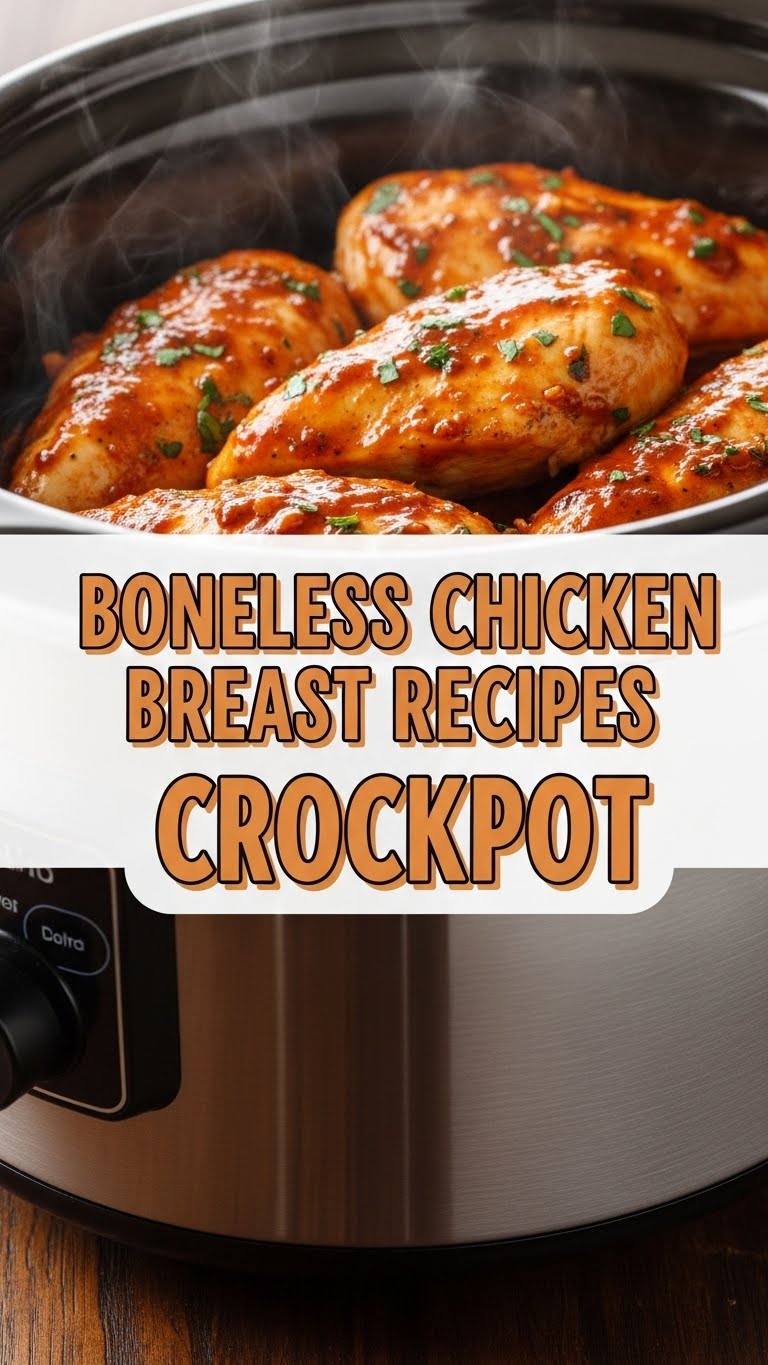 Boneless Chicken Breast Recipes Crockpot