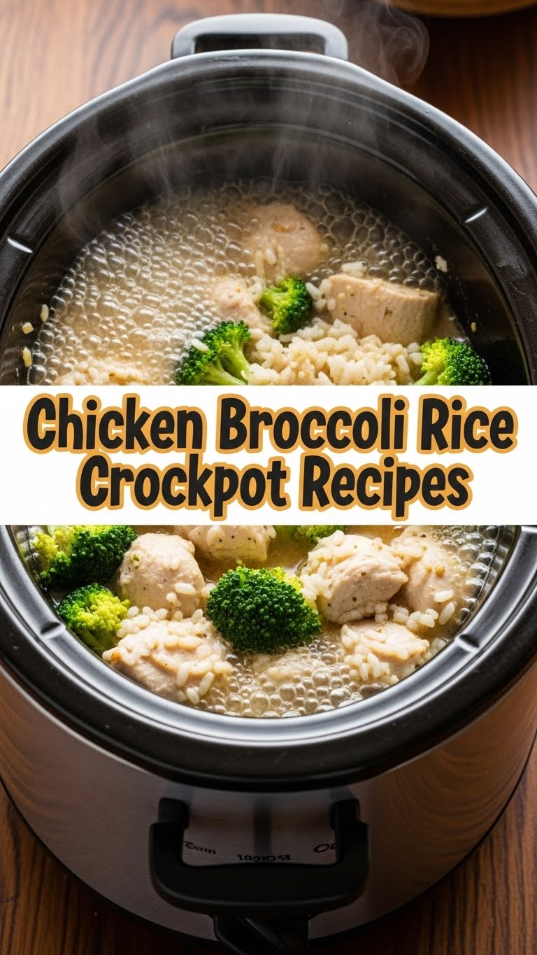 Chicken Broccoli Rice Crockpot Recipes