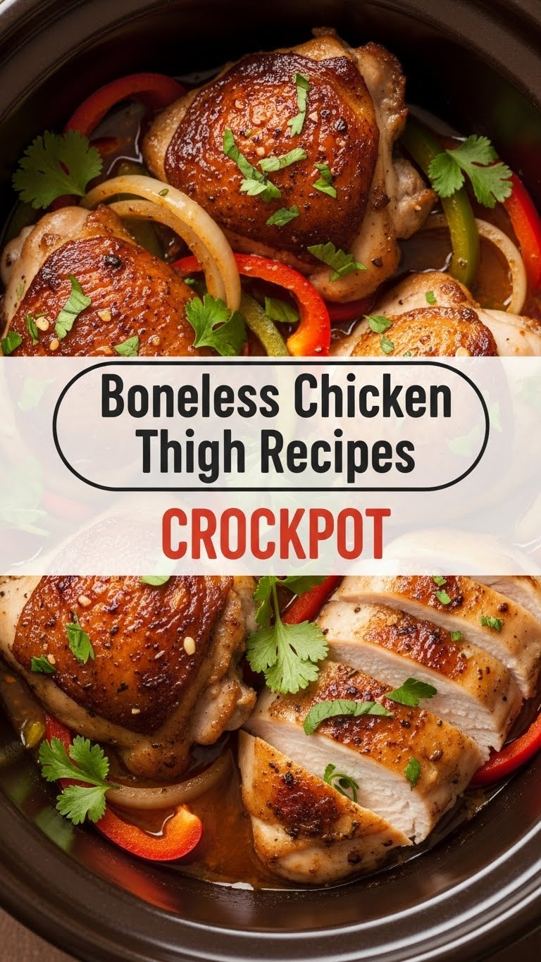 Boneless Chicken Thigh Recipes Crockpot