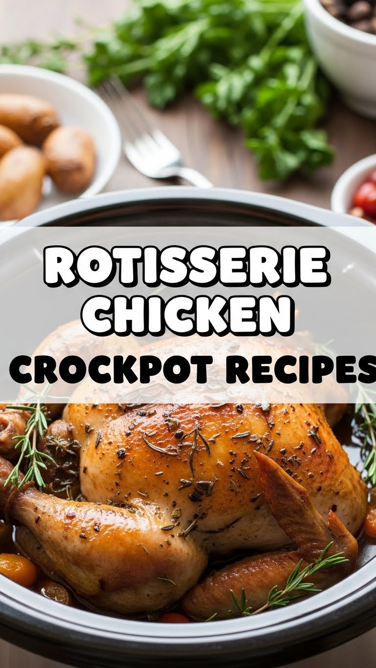 Rotisserie Chicken Crockpot Recipes