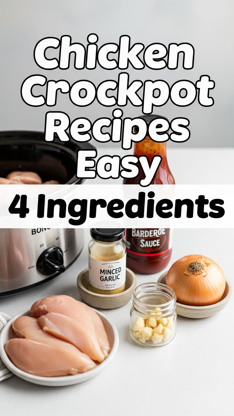 Chicken Crockpot Recipes Easy 4 Ingredients