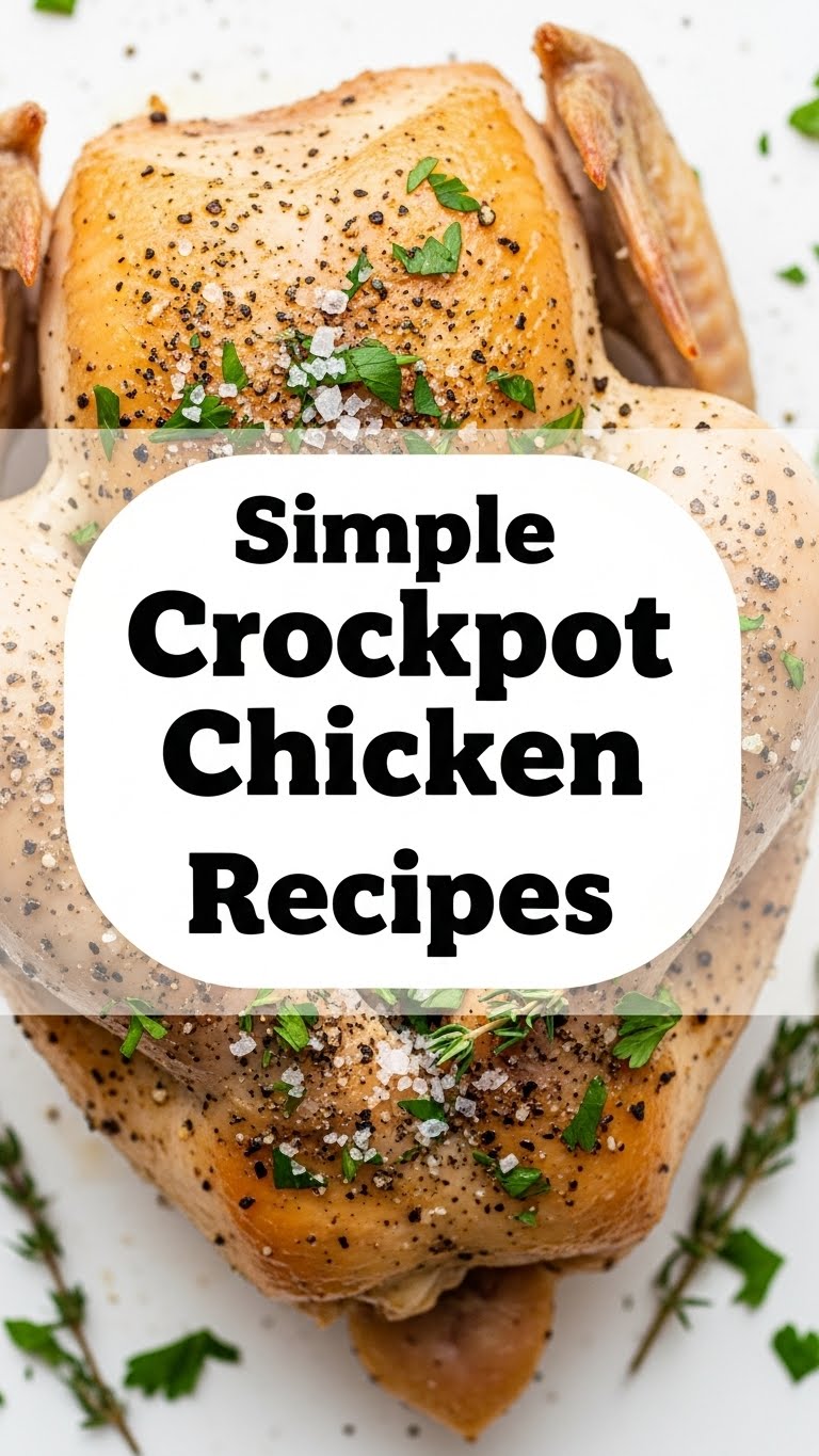Simple Crockpot Chicken Recipes