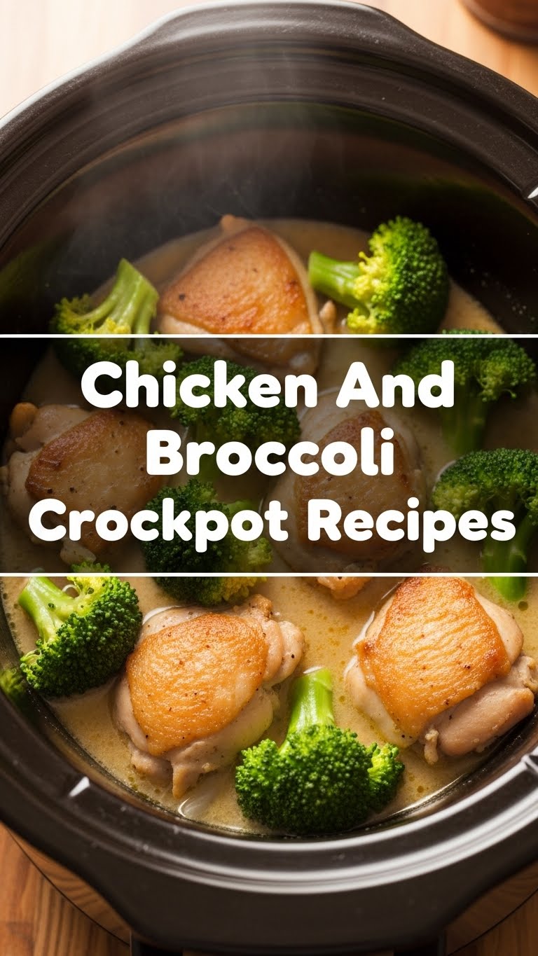 Chicken And Broccoli Crockpot Recipes