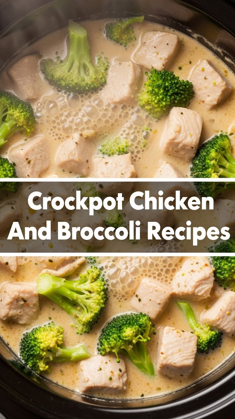 Crockpot Chicken And Broccoli Recipes