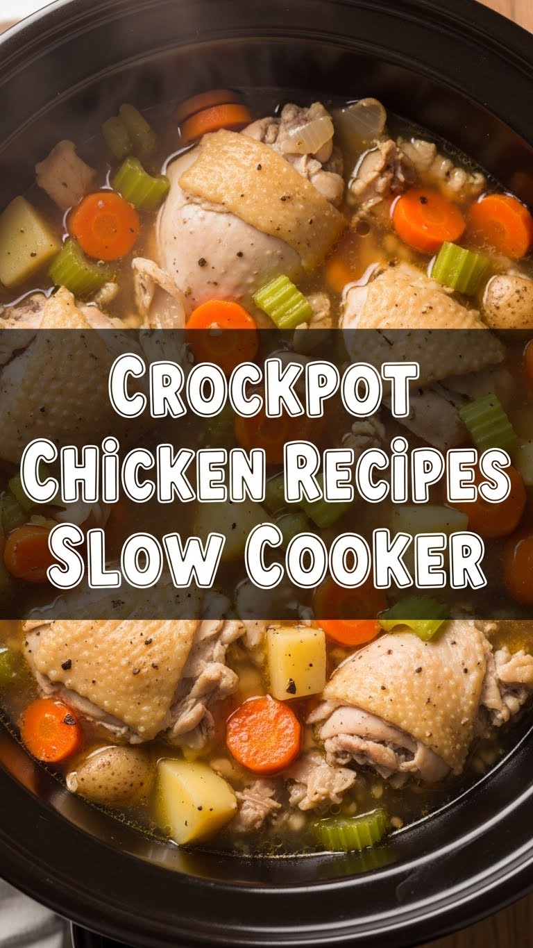 Crockpot Chicken Recipes Slow Cooker