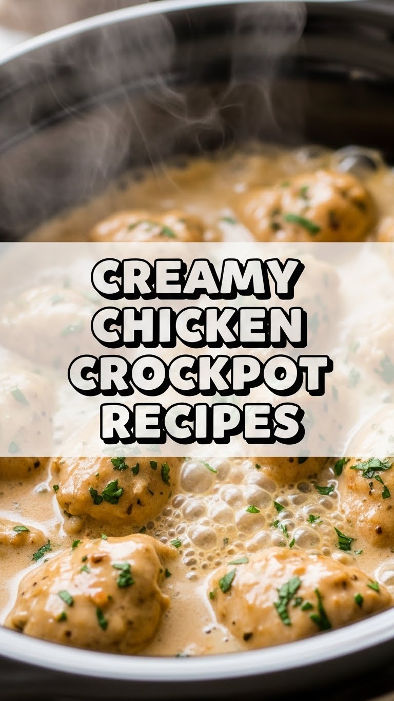 Creamy Chicken Crockpot Recipes