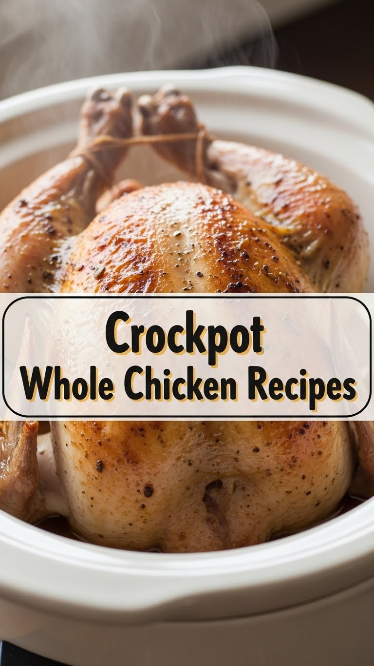 Crockpot Whole Chicken Recipes