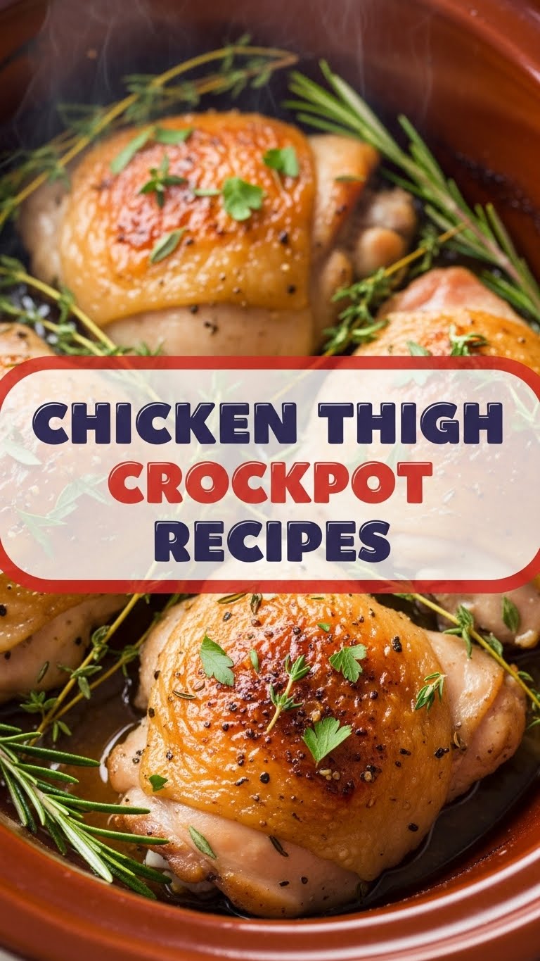 Chicken Thigh Crockpot Recipes