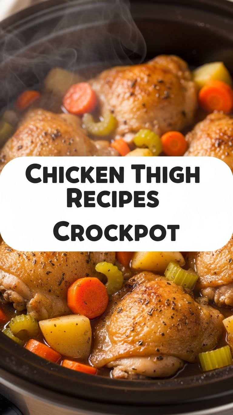 Chicken Thigh Recipes Crockpot