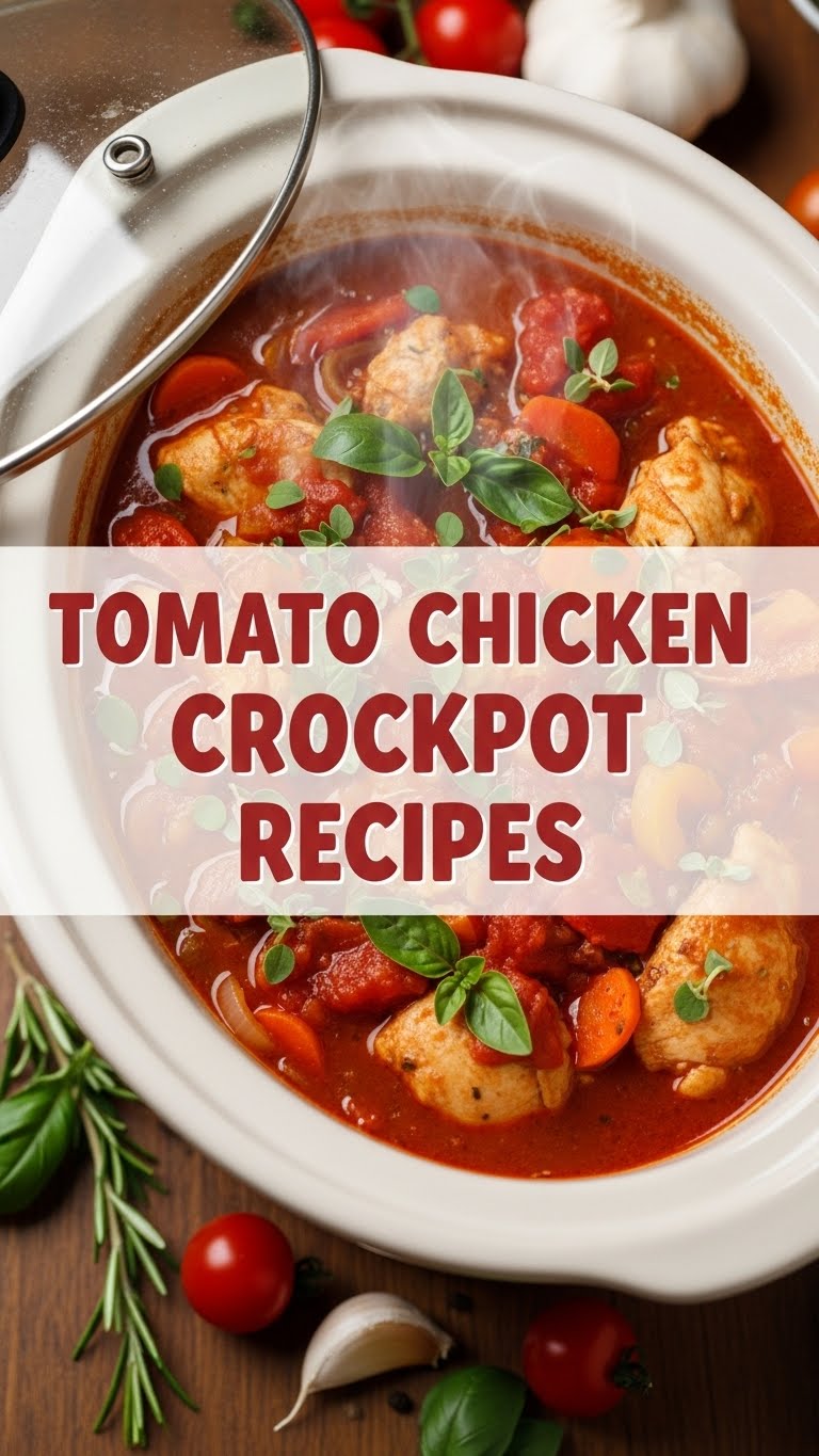 Tomato Chicken Crockpot Recipes