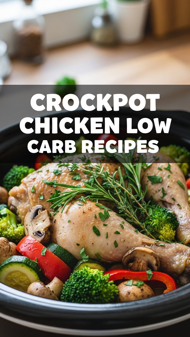 Crockpot Chicken Low Carb Recipes