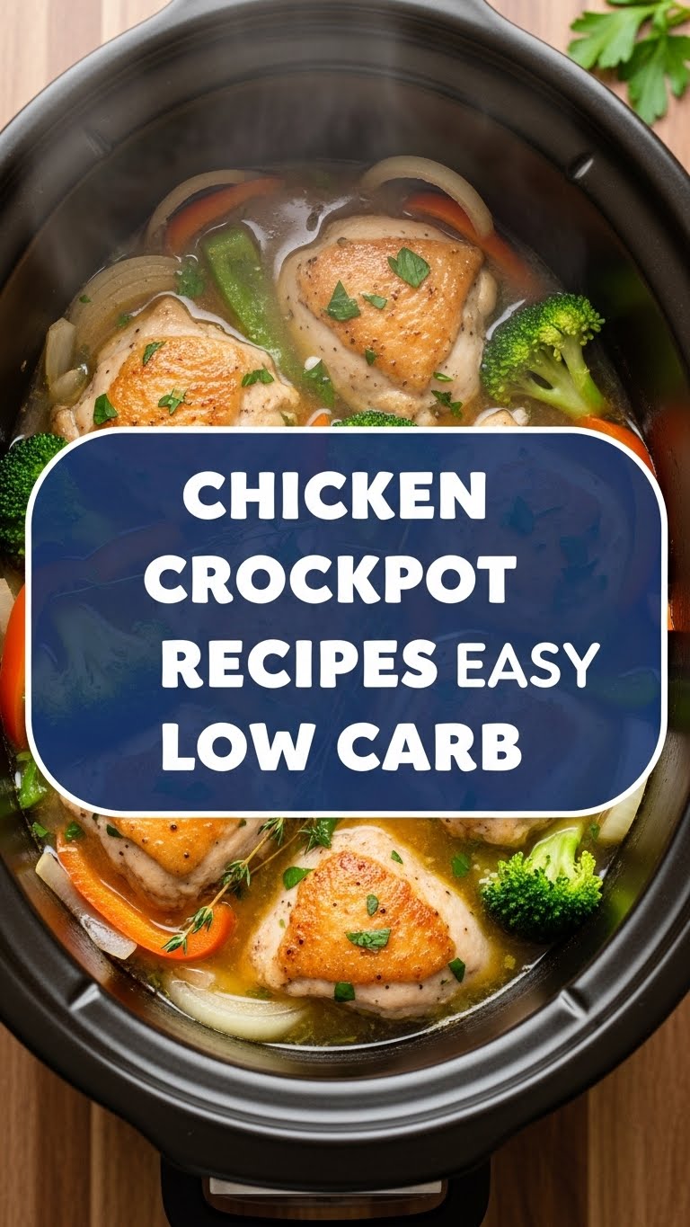 Chicken Crockpot Recipes Easy Low Carb