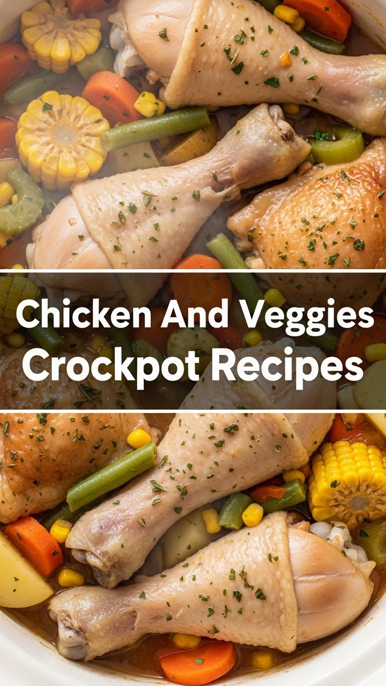 Chicken And Veggies Crockpot Recipes