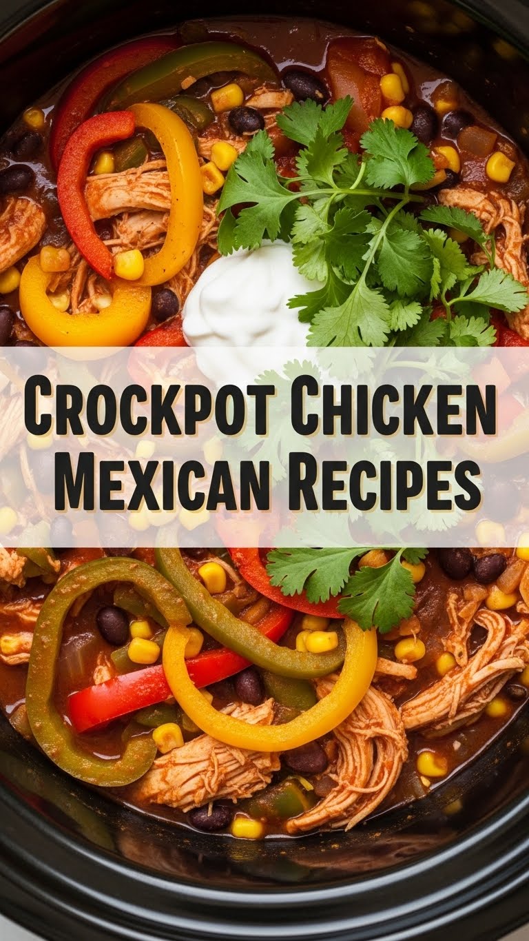 Crockpot Chicken Mexican Recipes