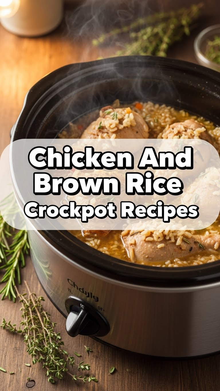Chicken And Brown Rice Crockpot Recipes