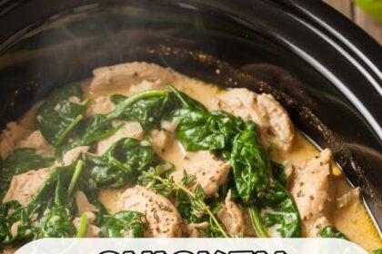 Chicken Spinach Recipes Crockpot