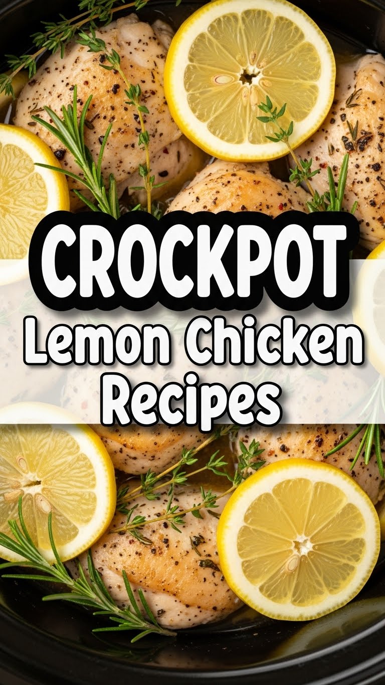 Crockpot Lemon Chicken Recipes