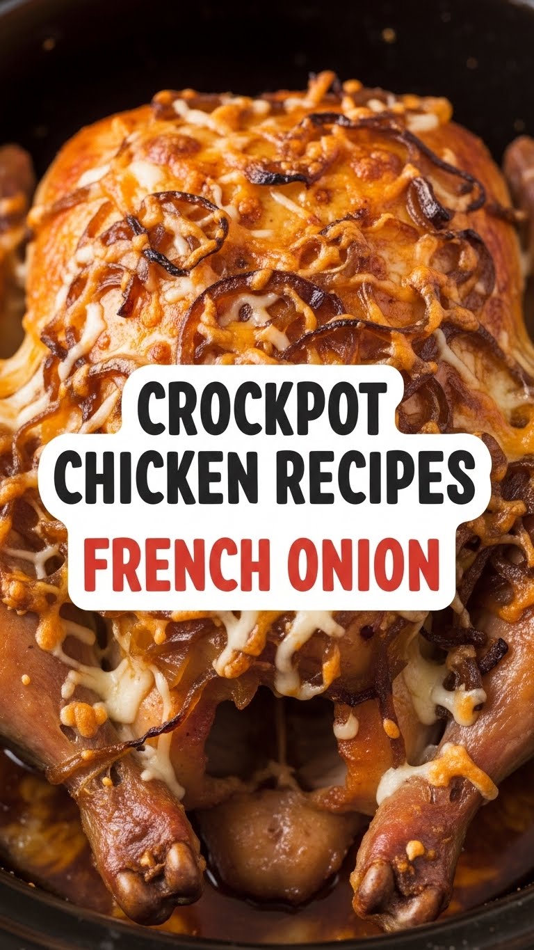 Crockpot Chicken Recipes French Onion