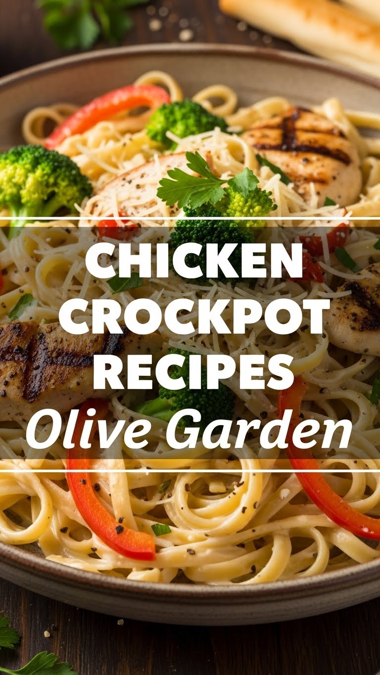 Chicken Crockpot Recipes Olive Garden