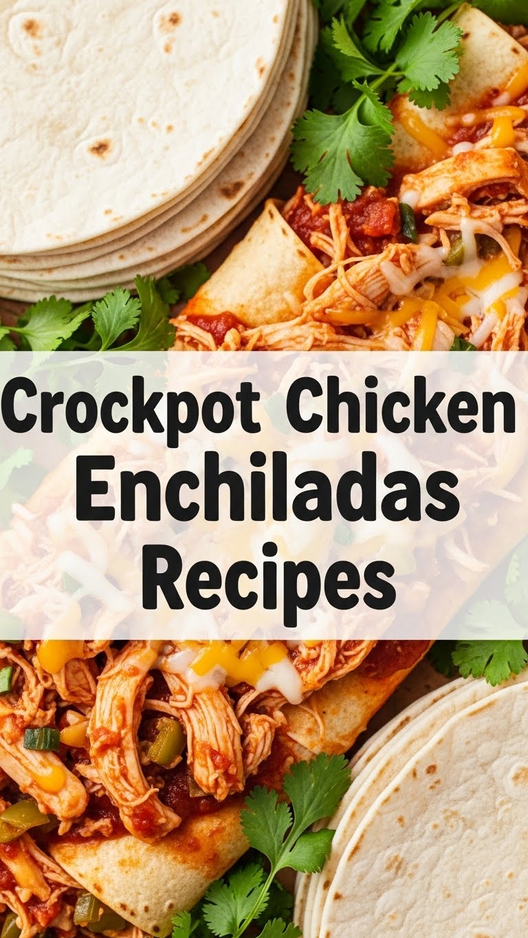 Crockpot Chicken Enchiladas Recipes