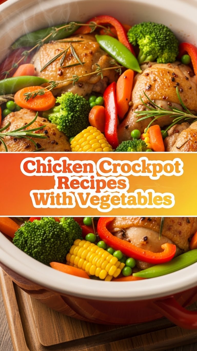 Chicken Crockpot Recipes With Vegetables