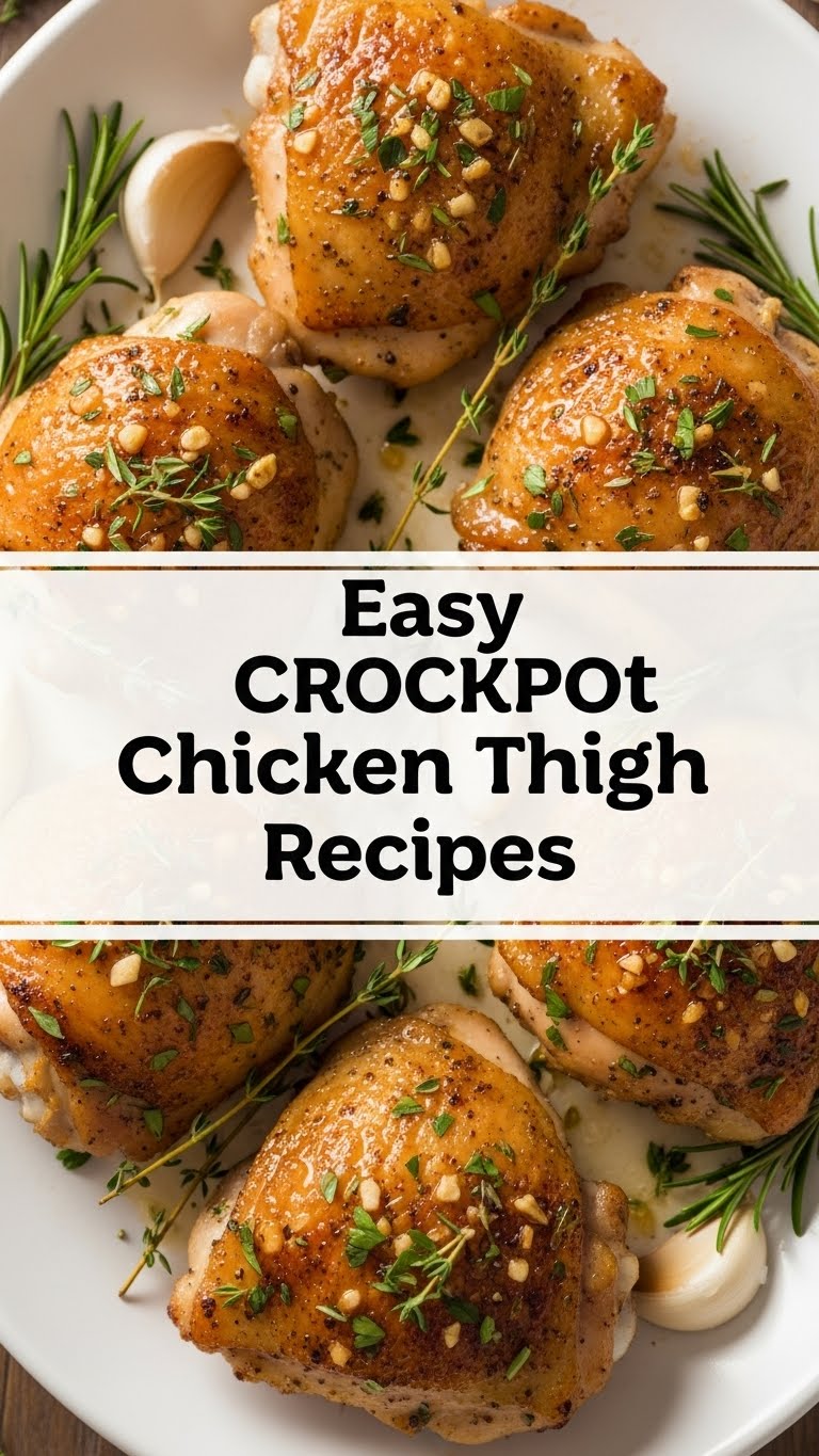 Easy Crockpot Chicken Thigh Recipes
