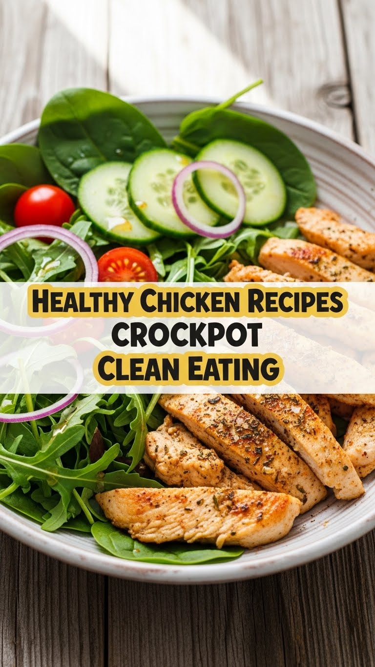 Healthy Chicken Recipes Crockpot Clean Eating