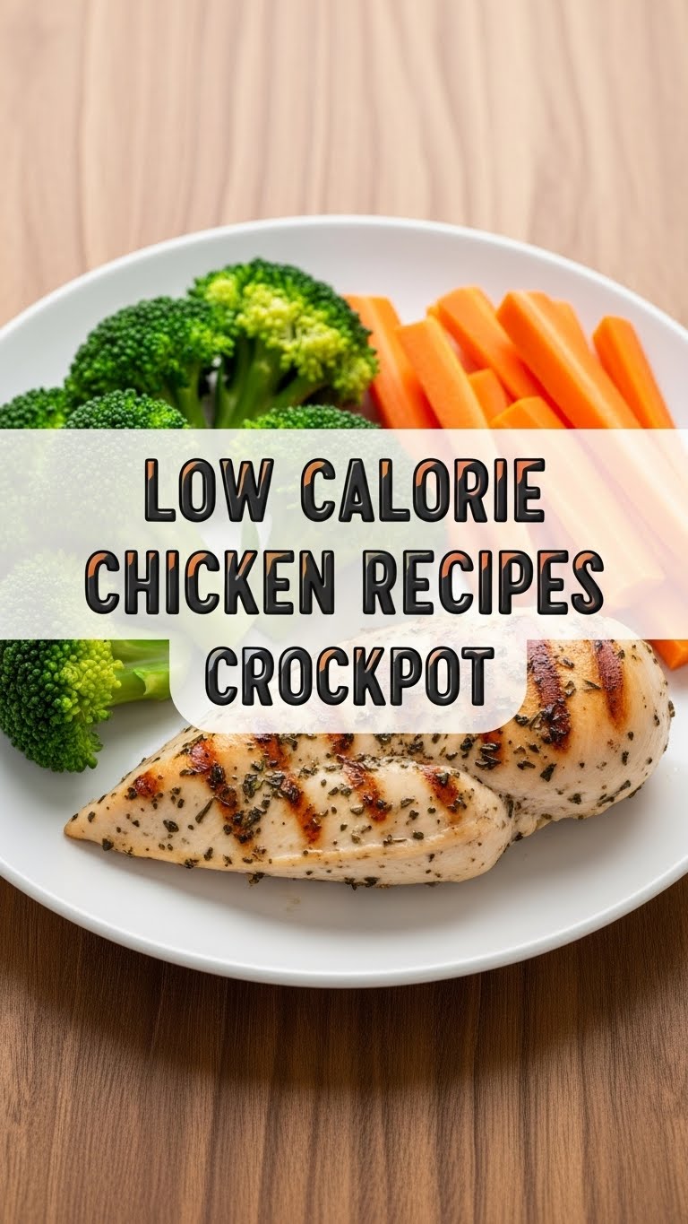 Low Calorie Chicken Recipes Crockpot