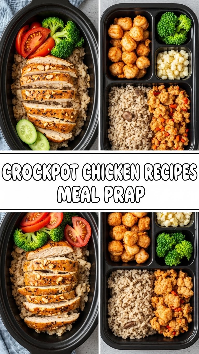 Crockpot Chicken Recipes Meal Prep
